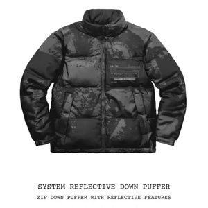 Travis Scott System Reflective Down Puffer